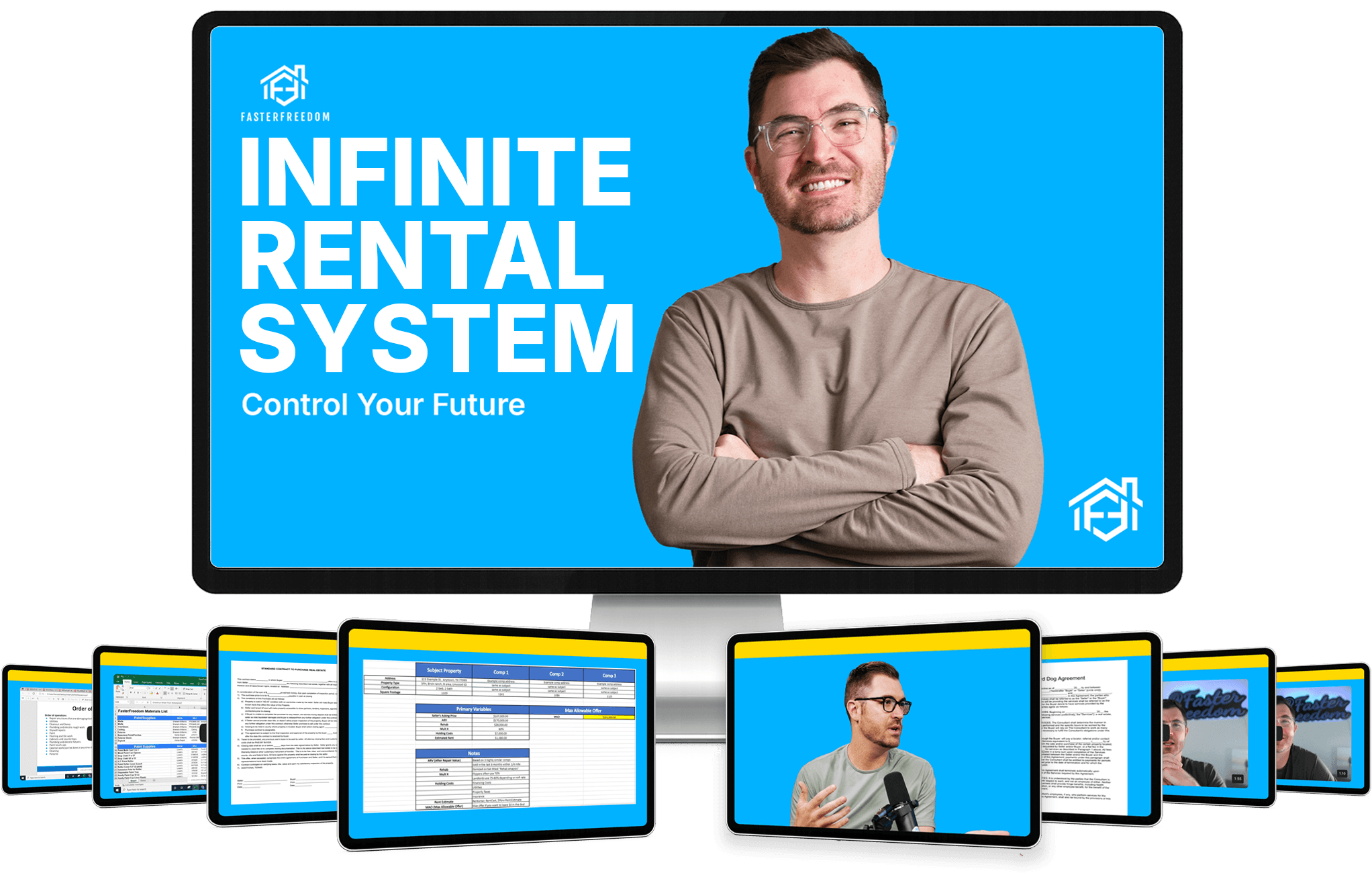 FasterFreedom Infinite Rental System showcase